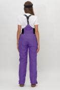 Купить Полукомбинезон брюки горнолыжные женские фиолетового цвета 66789F, фото 4