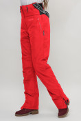 Купить Полукомбинезон брюки горнолыжные женские красного цвета 66789Kr, фото 14