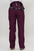Купить Полукомбинезон брюки горнолыжные женские темно-фиолетового цвета 66789TF, фото 16