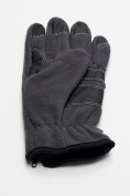 Купить Перчатки мужские на флисе серого цвета 699Sr, фото 6