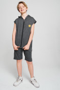 Купить Спортивный костюм летний для мальчика серого цвета 701Sr, фото 2