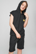 Купить Спортивный костюм летний для мальчика темно-серого цвета 701TC, фото 6