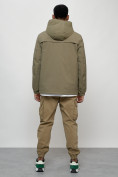Купить Куртка молодежная мужская весенняя с капюшоном светло-зеленого цвета 702ZS, фото 12