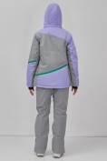 Купить Горнолыжная куртка женская зимняя сиреневого цвета 7092Sn, фото 11