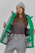Купить Горнолыжная куртка женская зимняя сиреневого цвета 7092Sn, фото 7