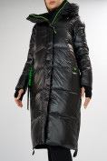 Купить Куртка зимняя черного цвета 72101Ch, фото 10