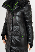Купить Куртка зимняя черного цвета 72101Ch, фото 12