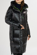 Купить Куртка зимняя черного цвета 72101Ch, фото 8