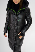 Купить Куртка зимняя черного цвета 72101Ch, фото 9