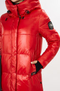 Купить Куртка зимняя красного цвета 72101Kr, фото 11