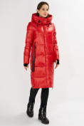Купить Куртка зимняя красного цвета 72101Kr, фото 2