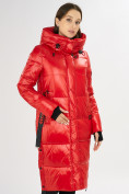 Купить Куртка зимняя красного цвета 72101Kr, фото 4