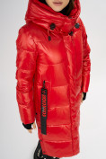 Купить Куртка зимняя красного цвета 72101Kr, фото 7