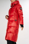 Купить Куртка зимняя красного цвета 72101Kr, фото 9
