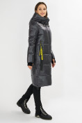 Купить Куртка зимняя темно-серого цвета 72101TC, фото 3