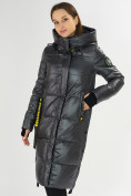 Купить Куртка зимняя темно-серого цвета 72101TC, фото 6