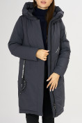 Купить Куртка зимняя темно-серого цвета 72115TC, фото 14