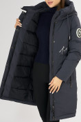Купить Куртка зимняя темно-серого цвета 72115TC, фото 15