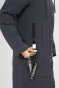 Купить Куртка зимняя темно-серого цвета 72115TC, фото 8