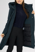 Купить Куртка зимняя темно-зеленого цвета 72115TZ, фото 20