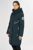 Купить Куртка зимняя темно-зеленого цвета 72115TZ, фото 8