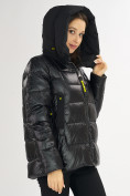 Купить Куртка зимняя big size черного цвета 72117Ch, фото 9