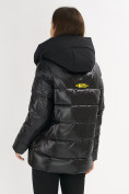 Купить Куртка зимняя big size черного цвета 72117Ch, фото 14