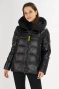Купить Куртка зимняя big size черного цвета 72117Ch, фото 4