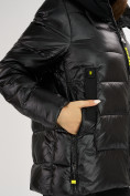 Купить Куртка зимняя big size черного цвета 72117Ch, фото 6