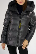 Купить Куртка зимняя big size темно-серого цвета 72117TC, фото 9