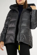 Купить Куртка зимняя big size темно-серого цвета 72117TC, фото 10