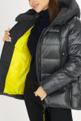 Купить Куртка зимняя big size темно-серого цвета 72117TC, фото 12