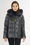 Купить Куртка зимняя big size темно-серого цвета 72117TC, фото 5
