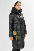 Купить Куртка зимняя черного цвета 72168Ch, фото 4
