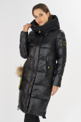 Купить Куртка зимняя черного цвета 72168Ch, фото 5
