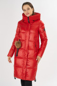 Купить Куртка зимняя красного цвета 72168Kr, фото 5