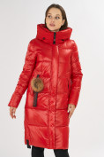 Купить Куртка зимняя красного цвета 72168Kr, фото 6