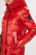 Купить Куртка зимняя красного цвета 72168Kr, фото 8