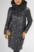 Купить Куртка зимняя темно-серого цвета 72168TC, фото 13