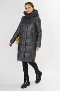 Купить Куртка зимняя темно-серого цвета 72168TC, фото 2