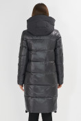 Купить Куртка зимняя темно-серого цвета 72168TC, фото 8
