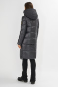Купить Куртка зимняя темно-серого цвета 72168TC, фото 4