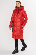 Купить Куртка зимняя красного цвета 72169Kr, фото 2