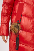 Купить Куртка зимняя красного цвета 72169Kr, фото 5