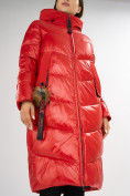 Купить Куртка зимняя красного цвета 72169Kr, фото 10