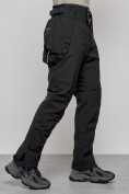 Купить Полукомбинезон утепленный мужской зимний горнолыжный черного цвета 7217Ch, фото 8
