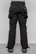 Купить Полукомбинезон утепленный мужской зимний горнолыжный черного цвета 7217Ch, фото 9