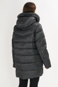 Купить Куртка зимняя big size болотного цвета 72180Bt, фото 11