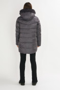 Купить Куртка зимняя big size темно-серого цвета 72180TC, фото 4