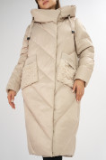 Купить Куртка зимняя бежевого цвета 72185B, фото 11